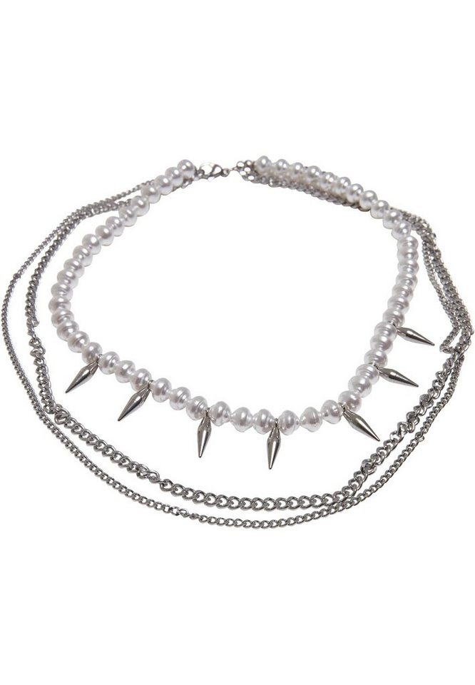 URBAN CLASSICS Schmuckset Accessoires Meridian Pearl Layering Necklace (1- tlg)