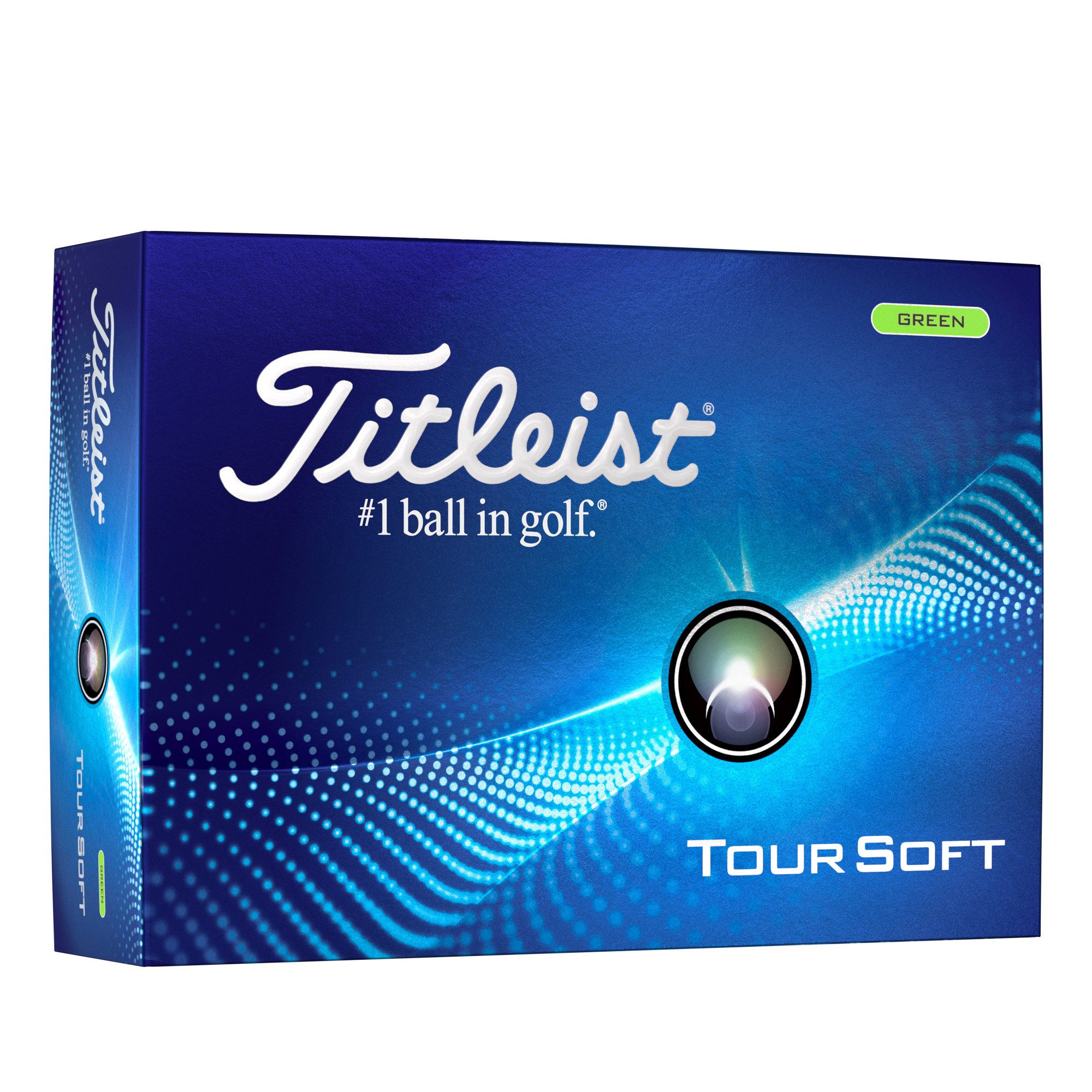 Titleist Golfball Titleist Golfball Tour Soft 2024 Grün 1 Dutzend