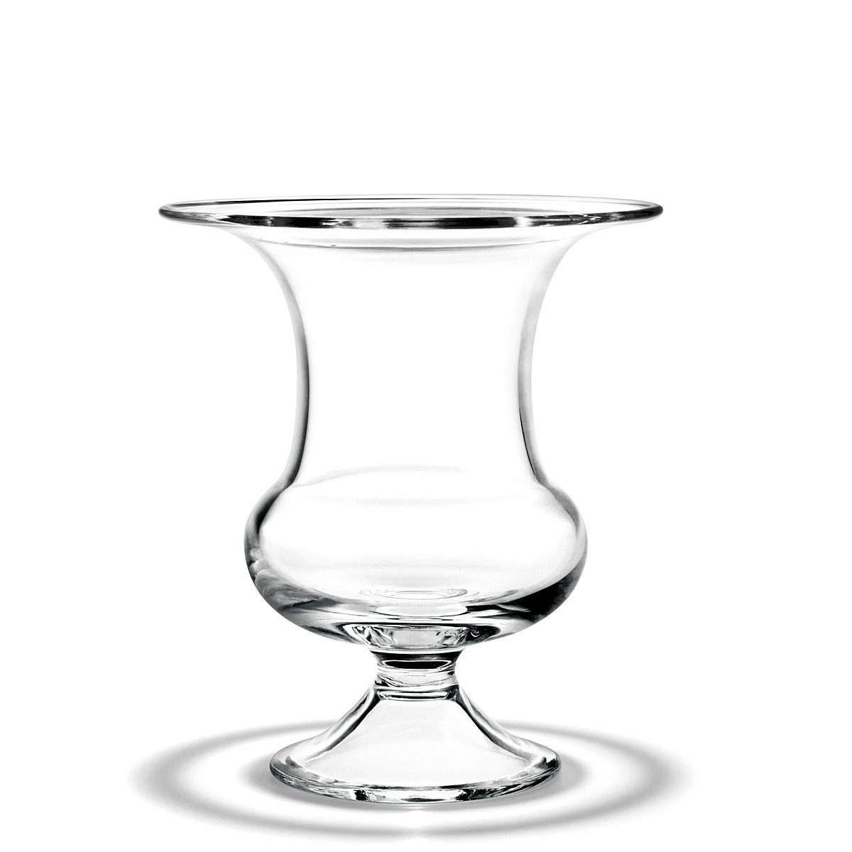 Tischvase Old English aus mundgeblasenem Glas, klar/ transparent