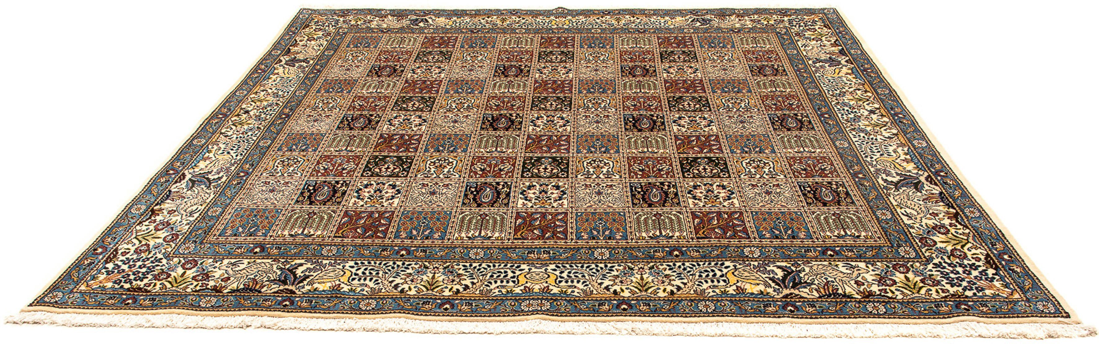 Orientteppich Perser - Classic quadratisch - 248 x 245 cm - mehrfarbig, morgenland, quadratisch, Höhe: 10 mm, Wohnzimmer, Handgeknüpft, Einzelstück mit Zertifikat