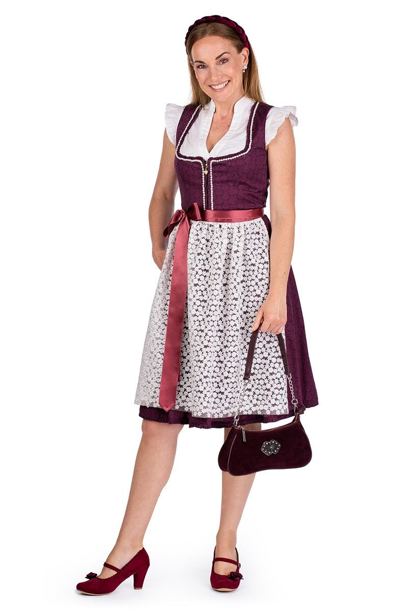 MarJo Dirndlbluse Dirndlbluse - KIENBERG - offweiß, weiß