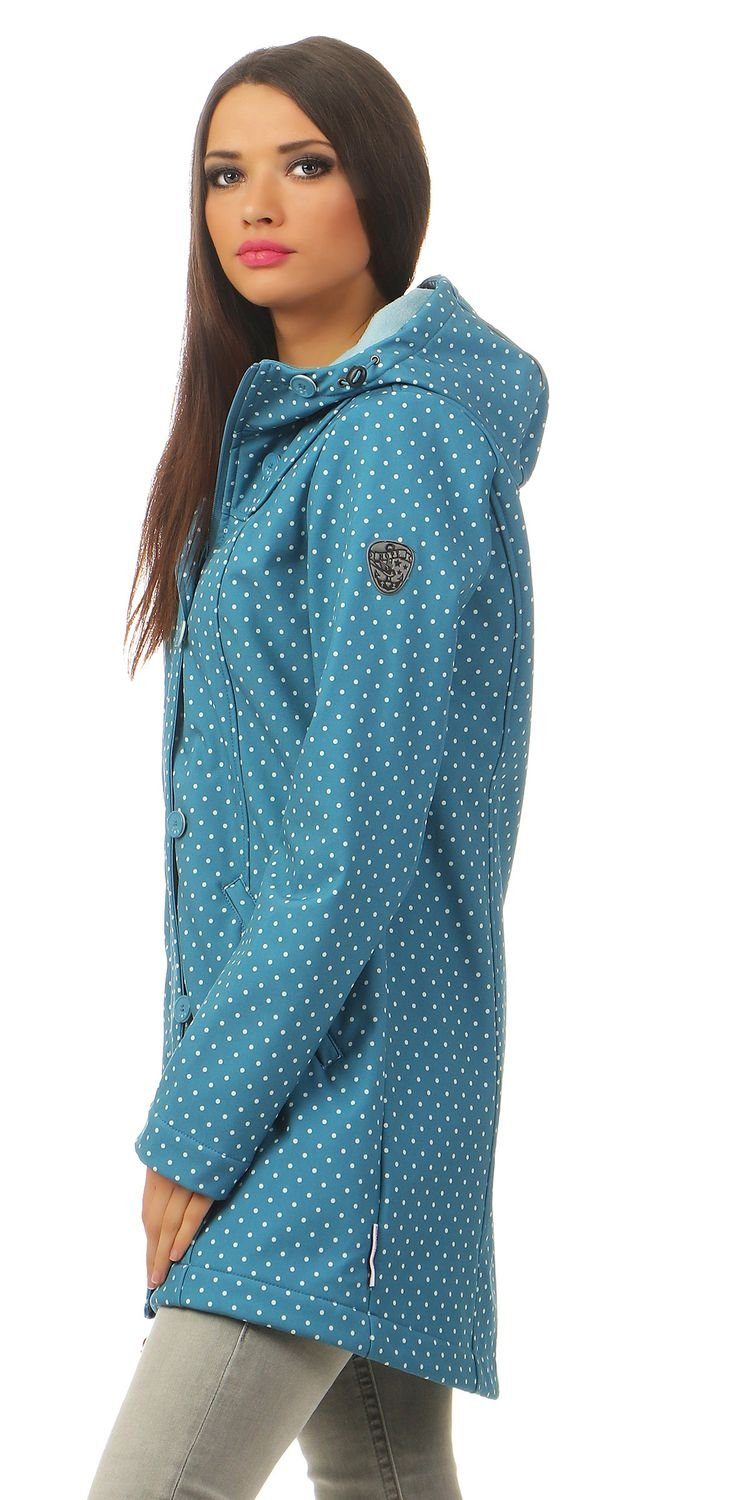 Blutsgeschwister Softshelljacke Blutsgeschwister Wild Weather Long günstig online kaufen