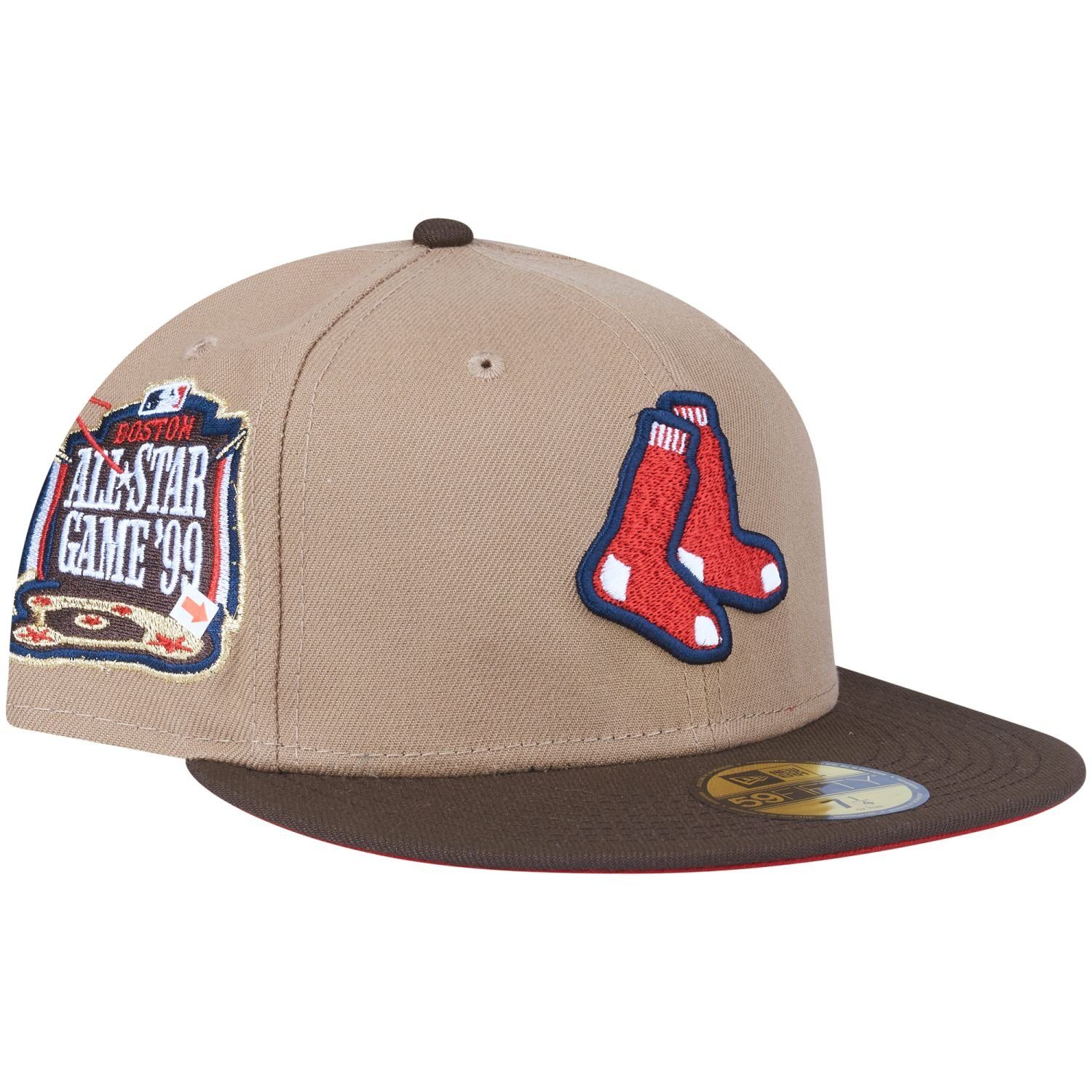 Fitted Red ASG New 59Fifty Sox Boston Era COOPERSTOWN Cap