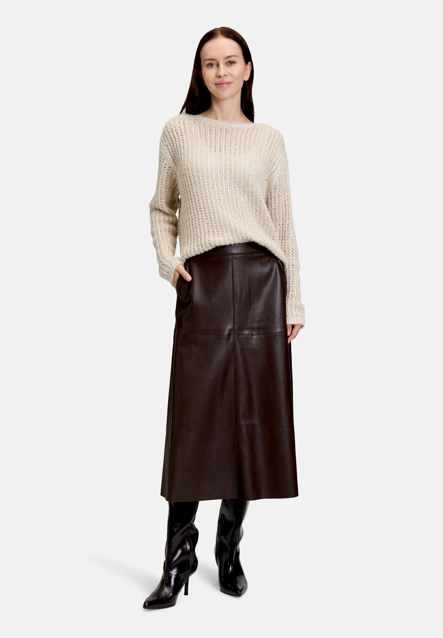 Betty Barclay Maxirock Damen unifarben