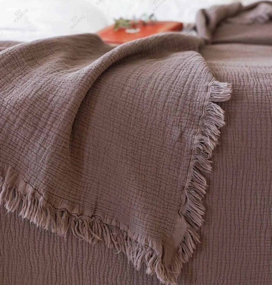 Wohndecke Musselin Wohndecke aus Biobaumwolle in günstig online kaufen