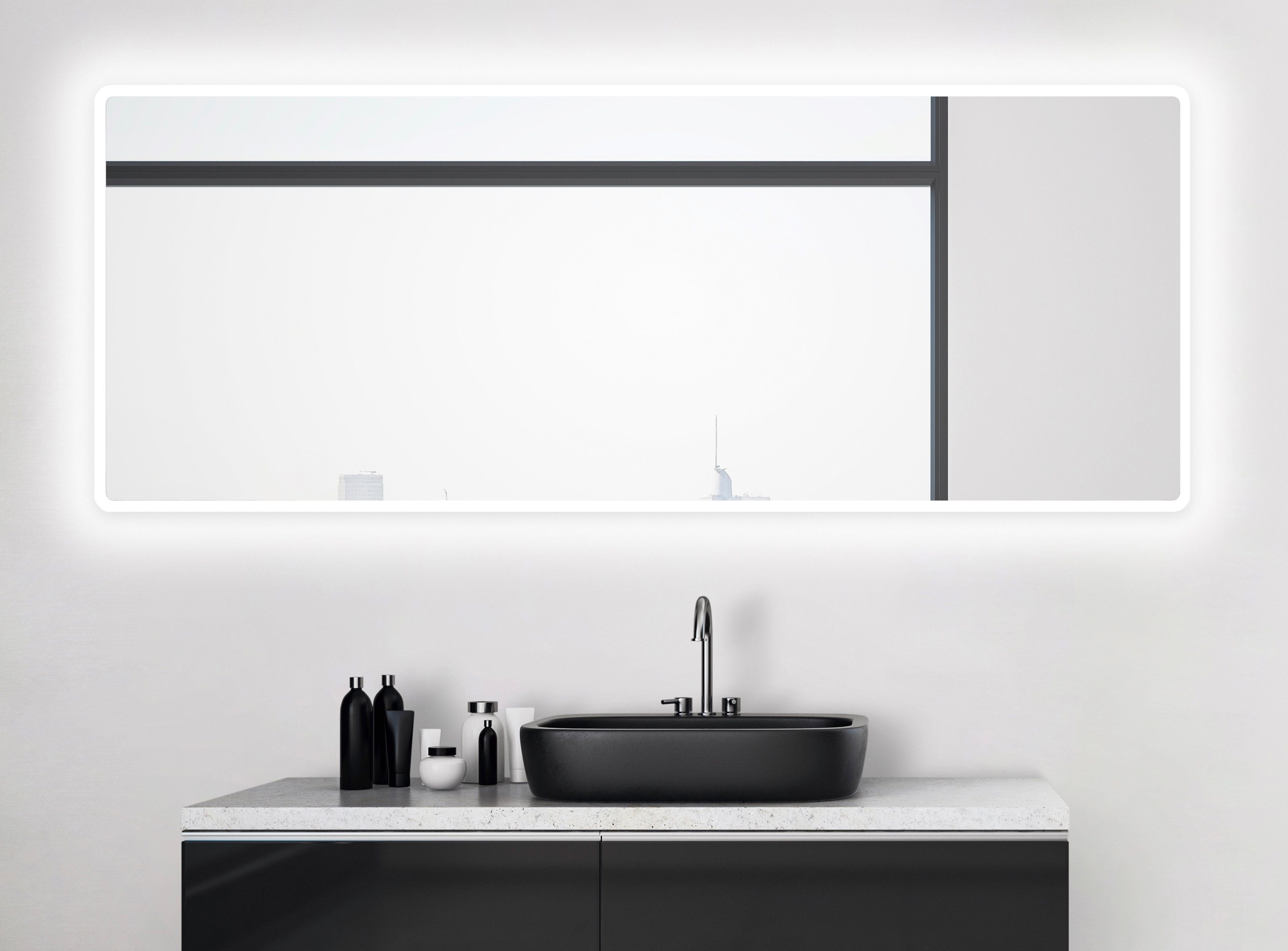 Talos Badspiegel Moon, LED Spiegel, Design günstig online kaufen