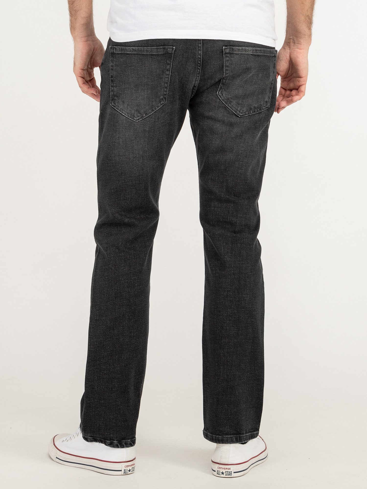 Lorenzo Loren Straight-Jeans Herren Jeans Hose Stonewashed LL-4006 – Bild 3 von 5