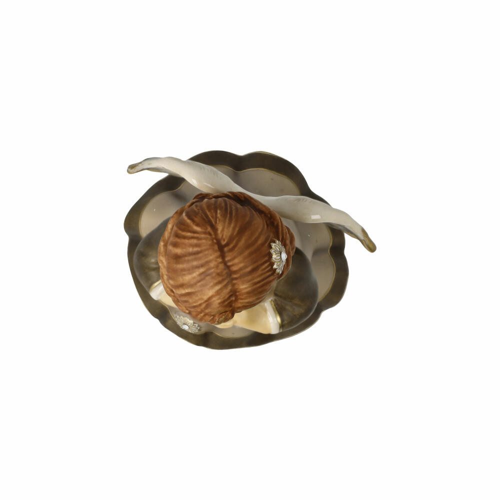 Goebel Engelfigur Jahresengel 2024 Walnuss