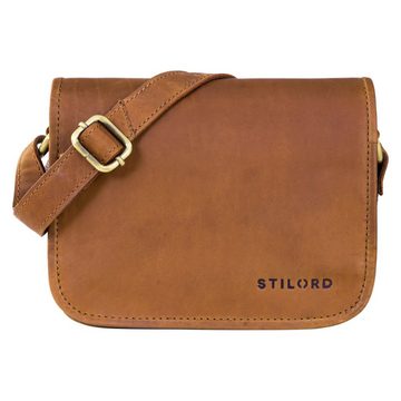 STILORD Handtasche "Fanny" Zeitlose Umhängetasche Damen Mittelgroß Leder