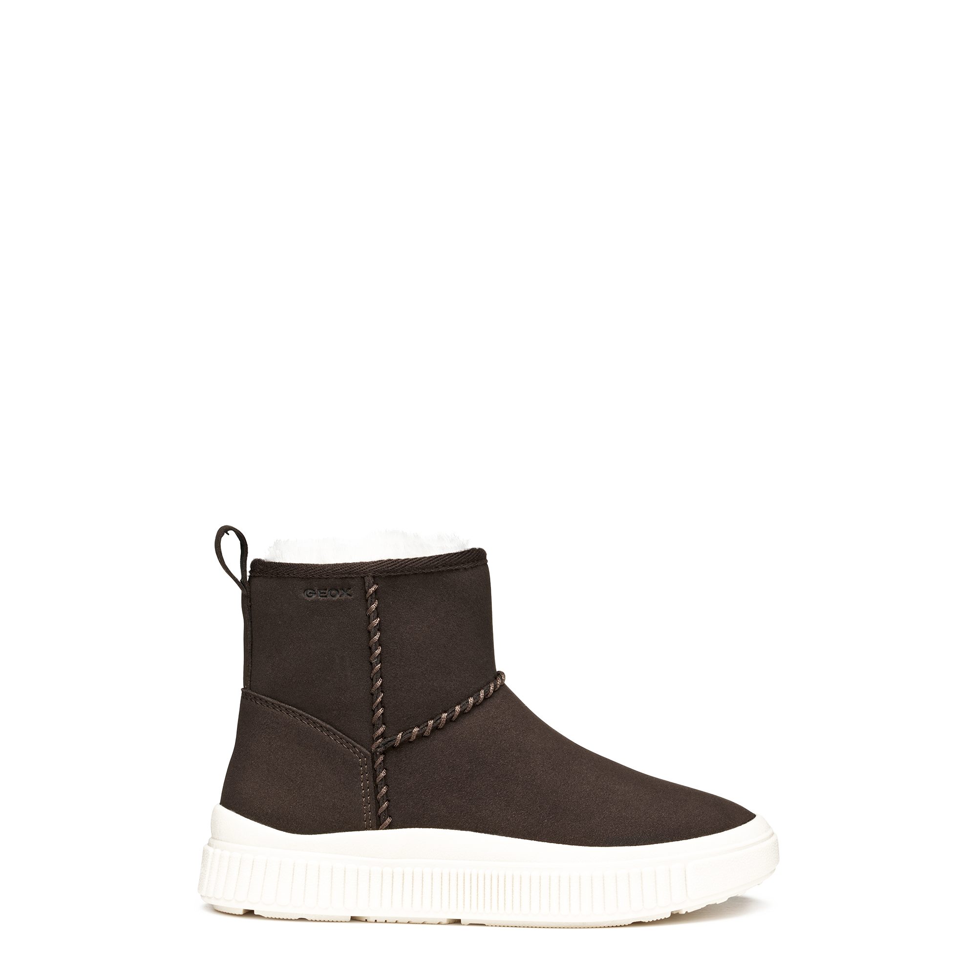 GEOX LAQUINNY, Warmfutter, Braun, Kinder Winterstiefel