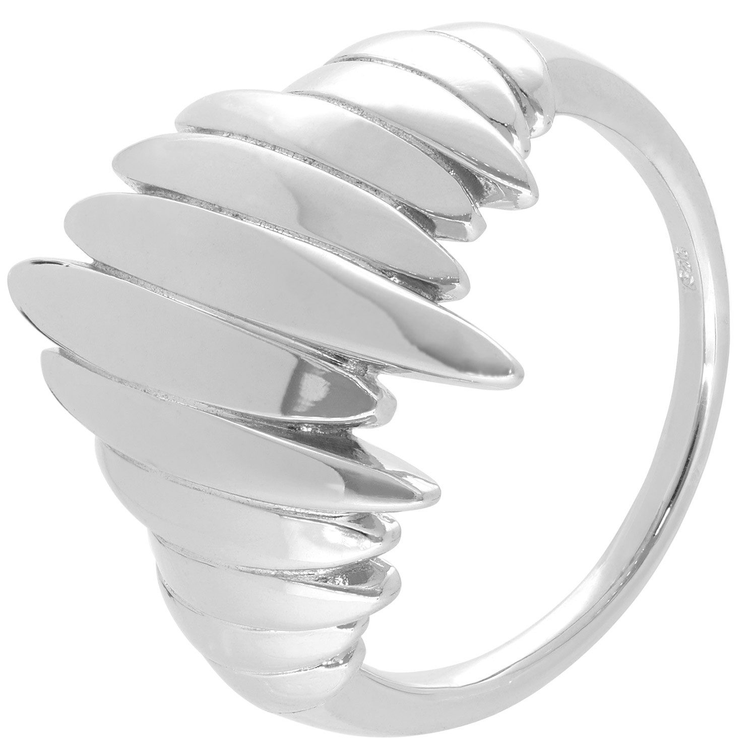 trendor Silberring Damen-Ring Silber 925 Design- günstig online kaufen