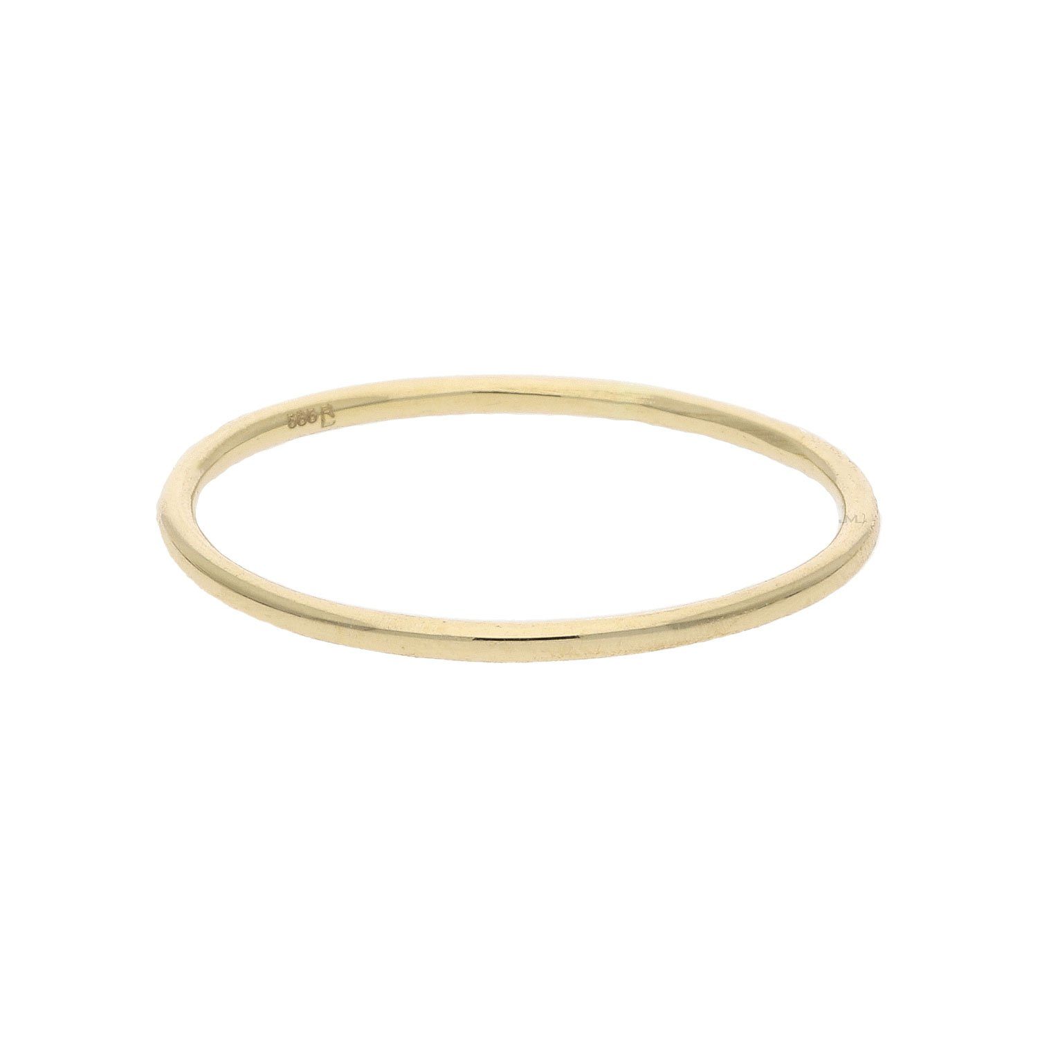 JuwelmaLux Fingerring JuwelmaLux Ring 585/000 (14 Karat) Gold JL25-07-0203 55 (kein Set, 1-tlg)