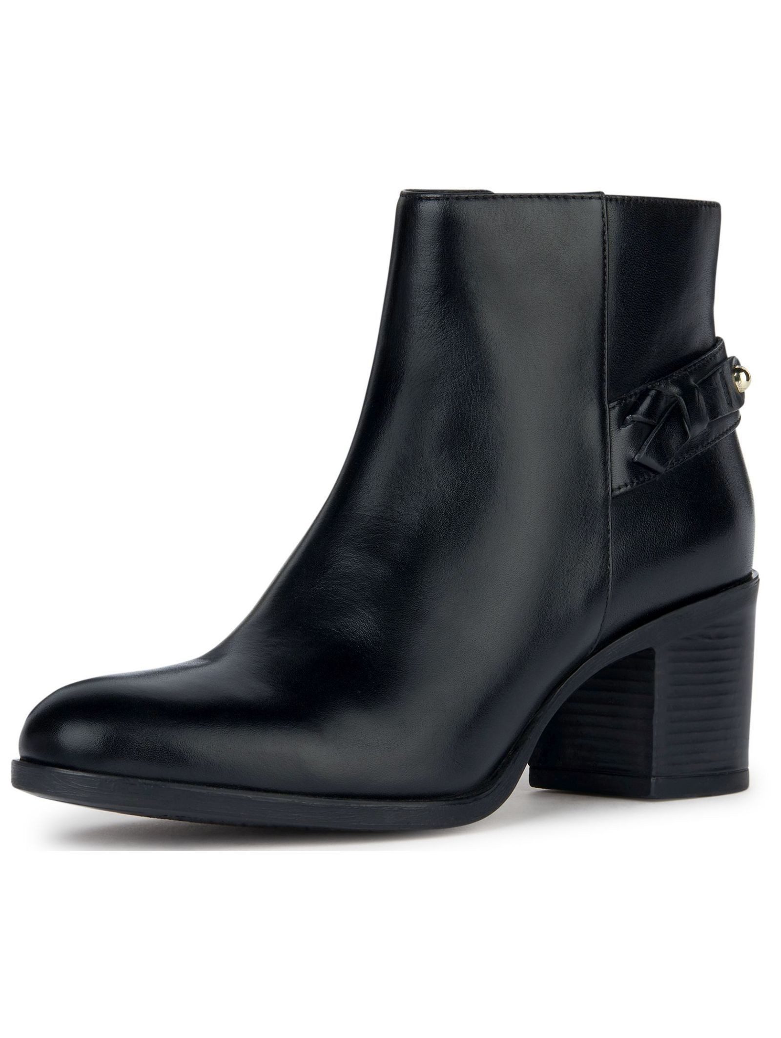 Geox Geox Stiefelette Glattleder Stiefelette günstig online kaufen