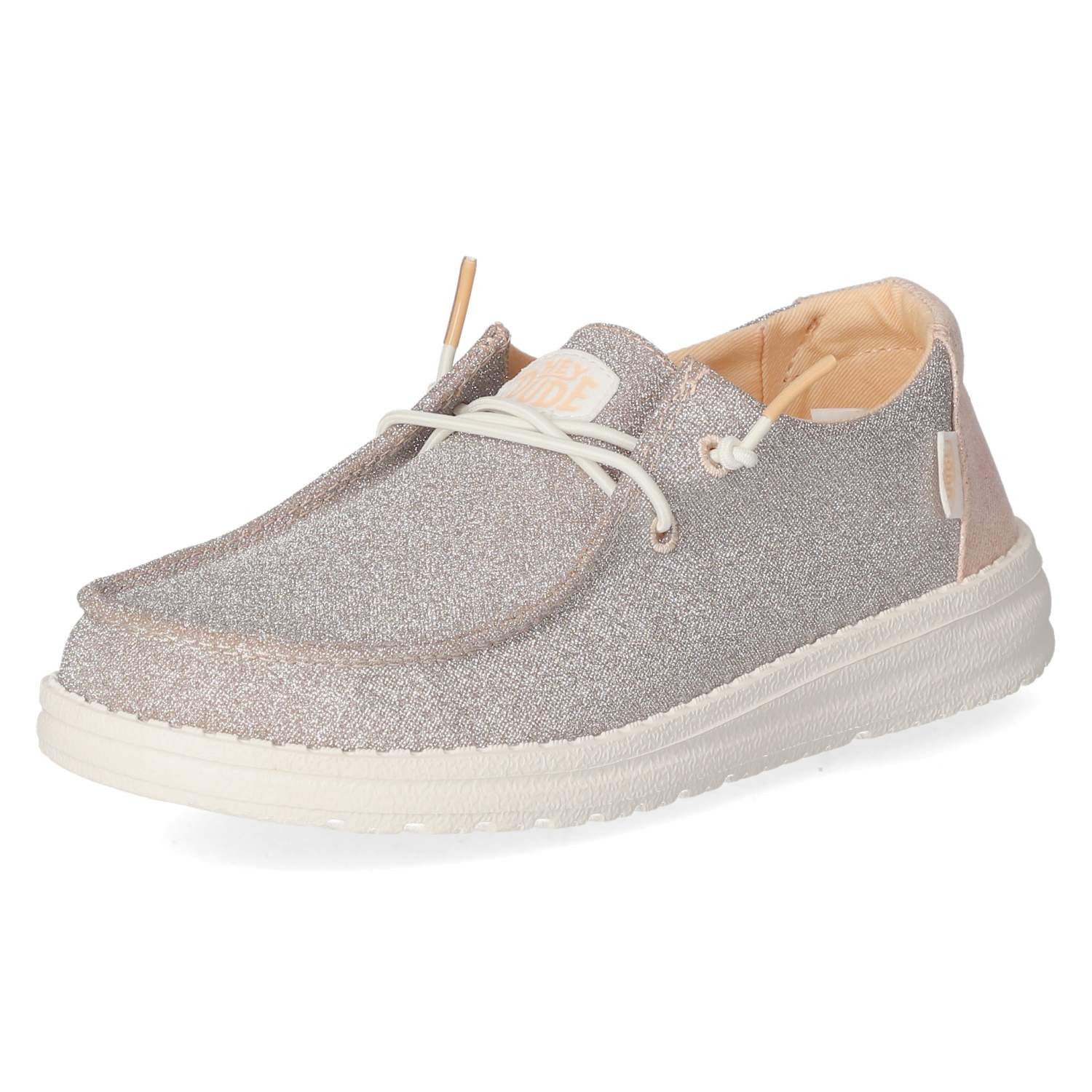 Hey Dude HeyDude HD41082-7D9 Damen Textil rosa Schnürschuh günstig online kaufen
