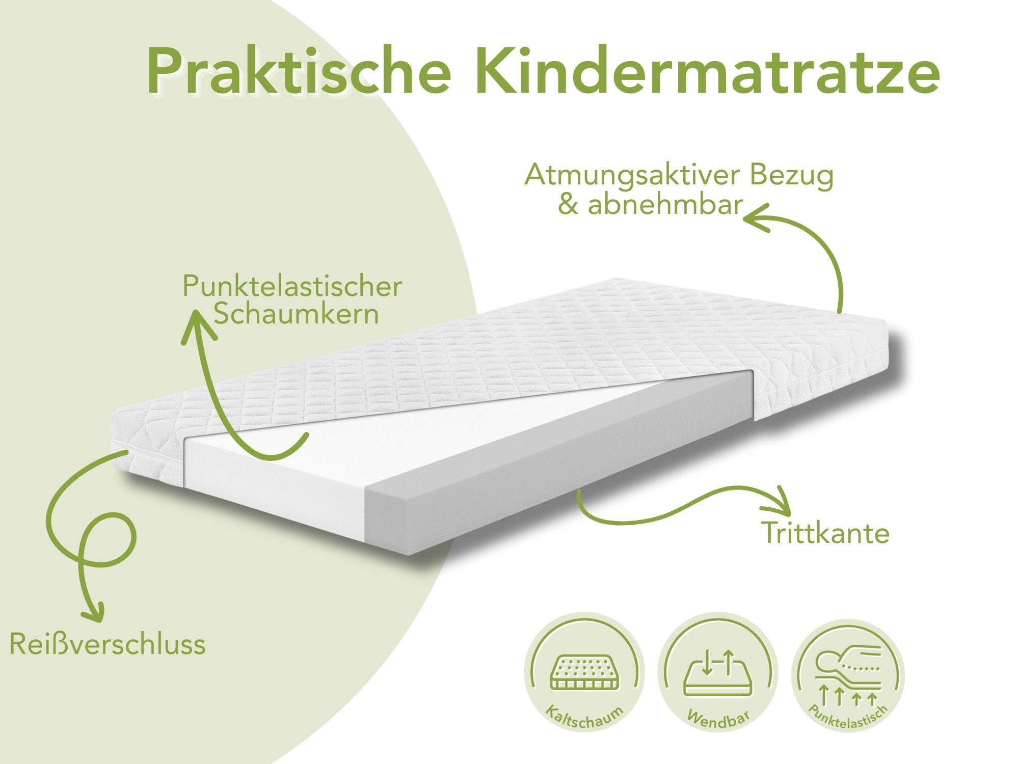 Kindermatratze Ergo Kids Babymatratze in 60x120 günstig online kaufen