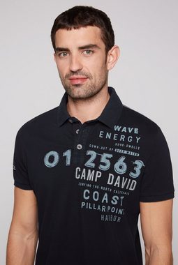 CAMP DAVID Poloshirt aus Baumwolle