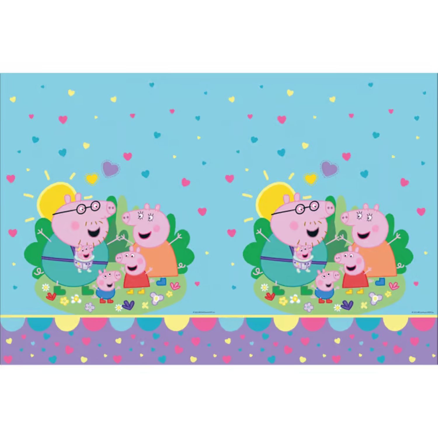 Hängedekoration 'Peppa Pig Made With Love' Partydeko Artikel