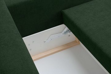 Konsimo 3-Sitzer NAPI, hergestellt in der EU, mit Schlaffunktion, Modern Optik