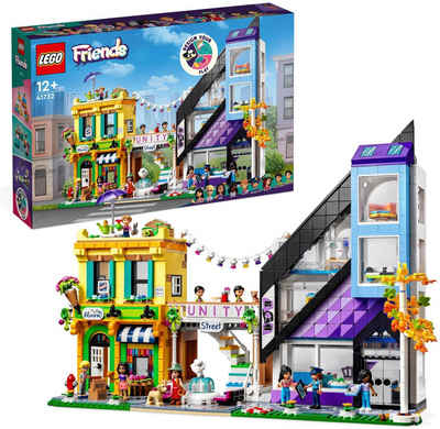 LEGO® Konstruktionsspielsteine »Stadtzentrum (41732), LEGO® Friends«, (2010 St), Made in Europe