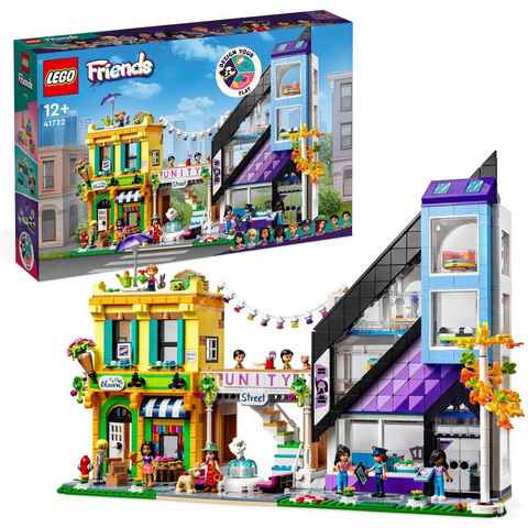 LEGO® Konstruktionsspielsteine Stadtzentrum (41732), LEGO® Friends, (2010 St), Made in Europe