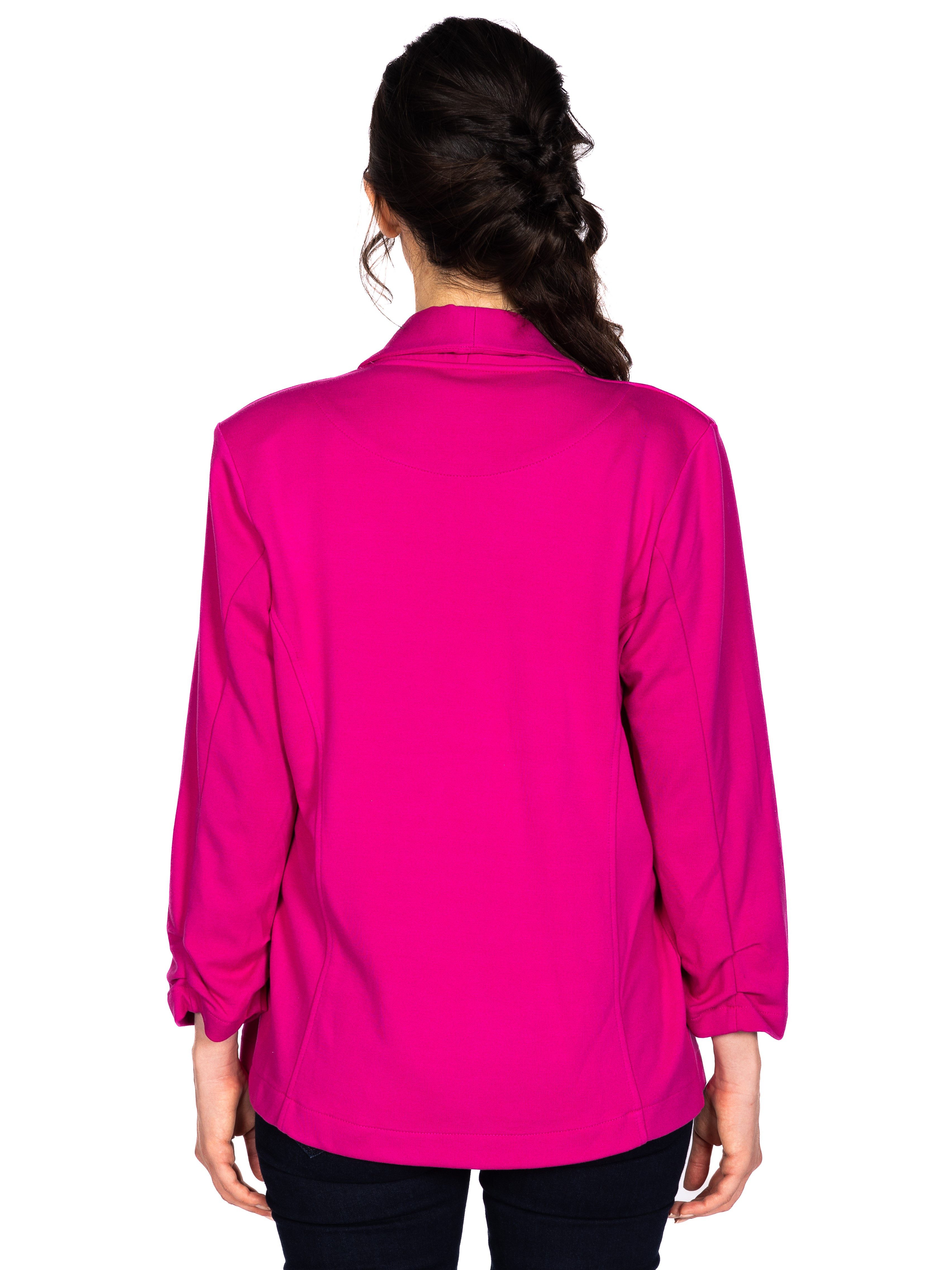 einfach Schön Sweatblazer Pia pink günstig online kaufen