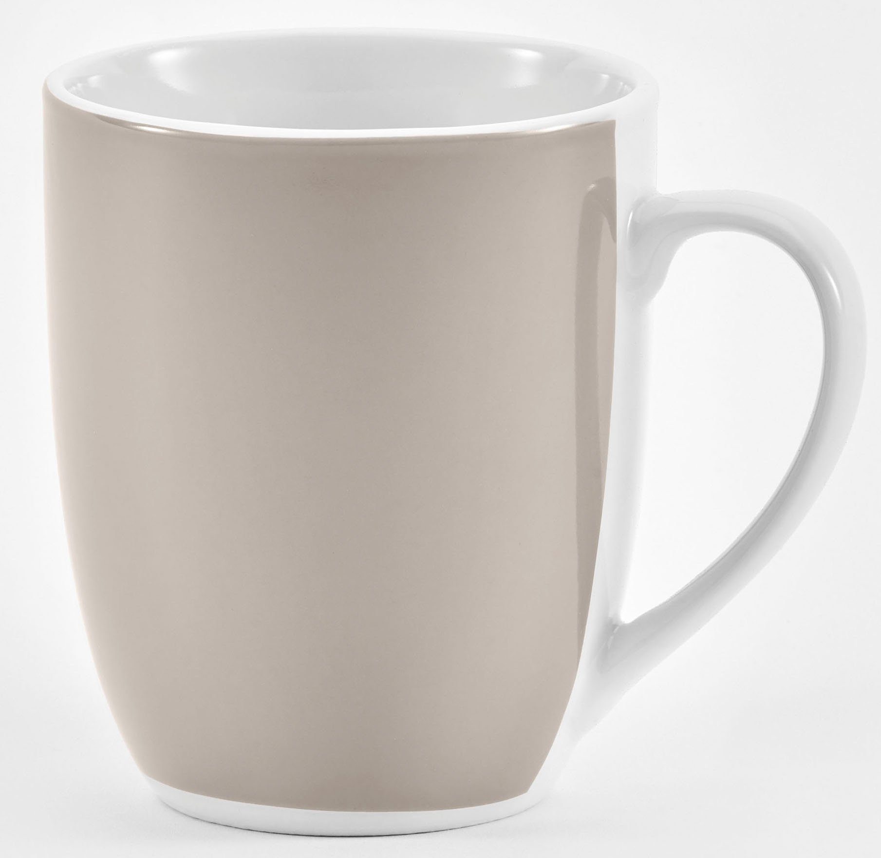 van Well Becher Vario, 6-tlg., Porzellan, spülmaschinen- und mikrowellengeeignet, 6-teilig