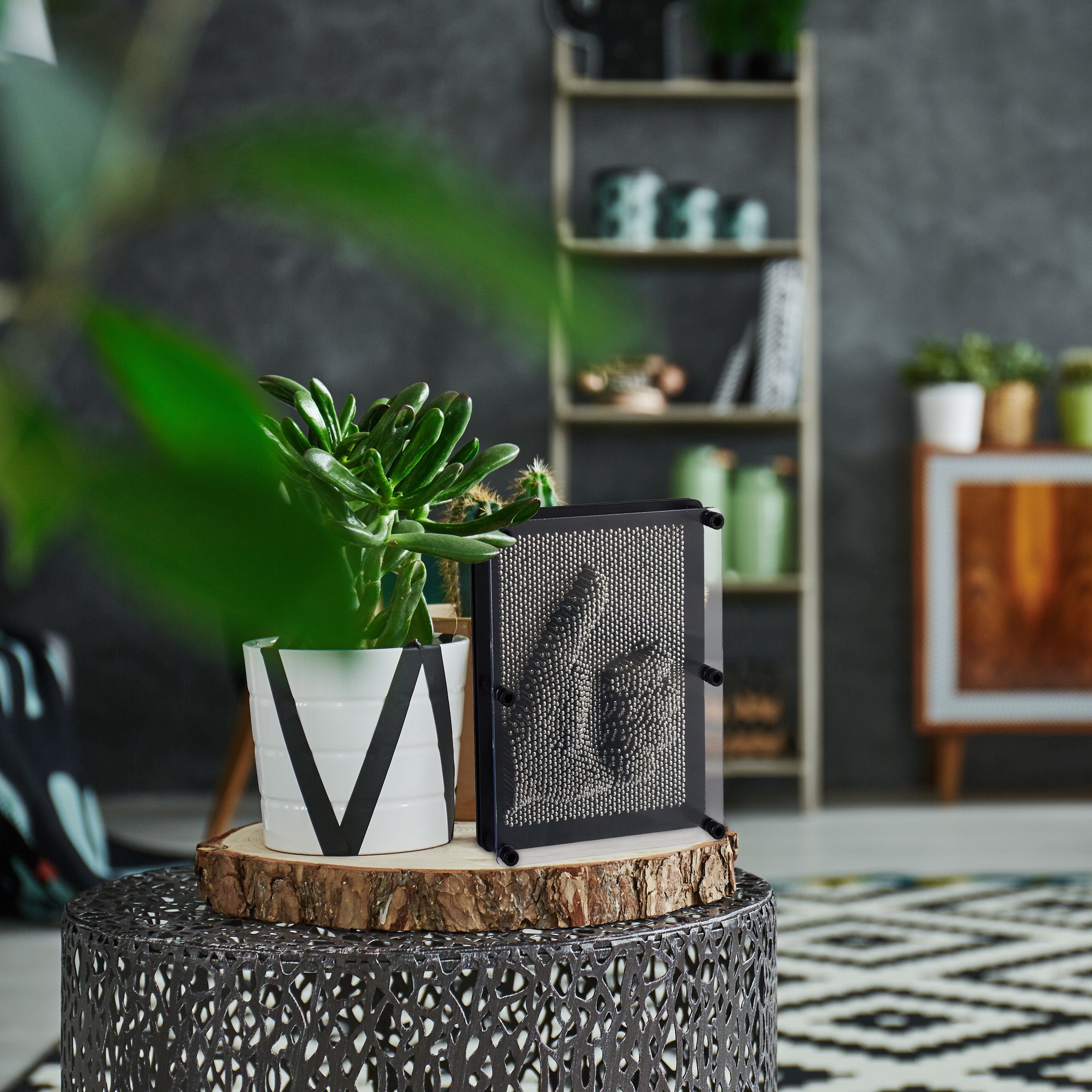 relaxdays Blumentopf 3D Nagelbrett günstig online kaufen