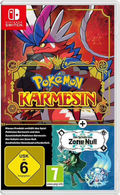 Pokémon Karmesin + Der Schatz von Zone Null- Erweiterung Nintendo Switch