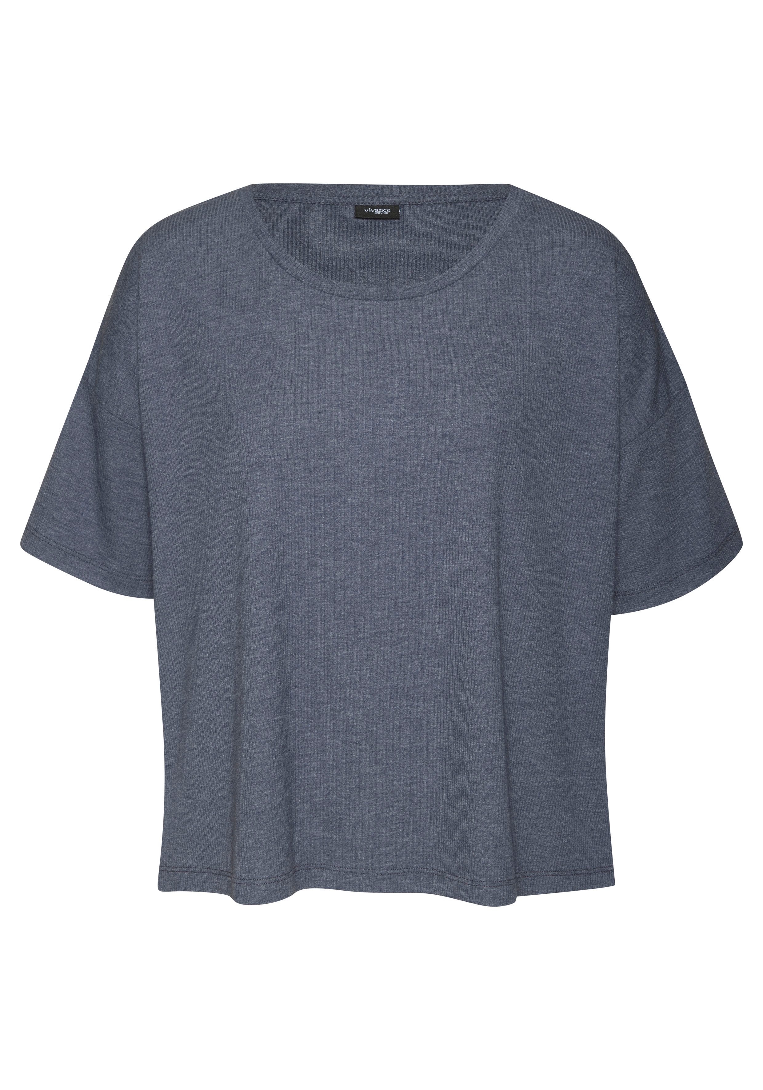 Vivance Dreams T-Shirt in weicher Rippqualität. € 19,99