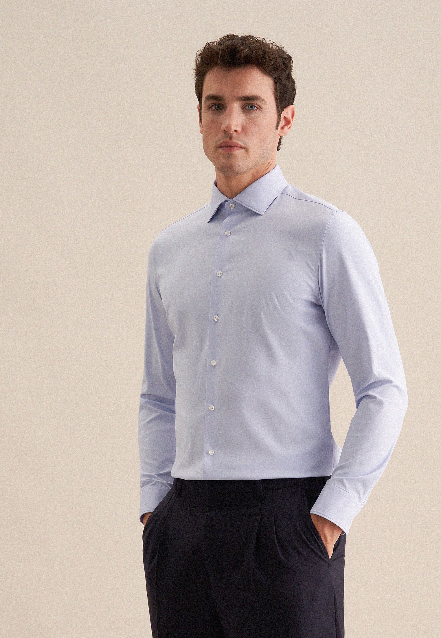 Businesshemd Schwarze Rose