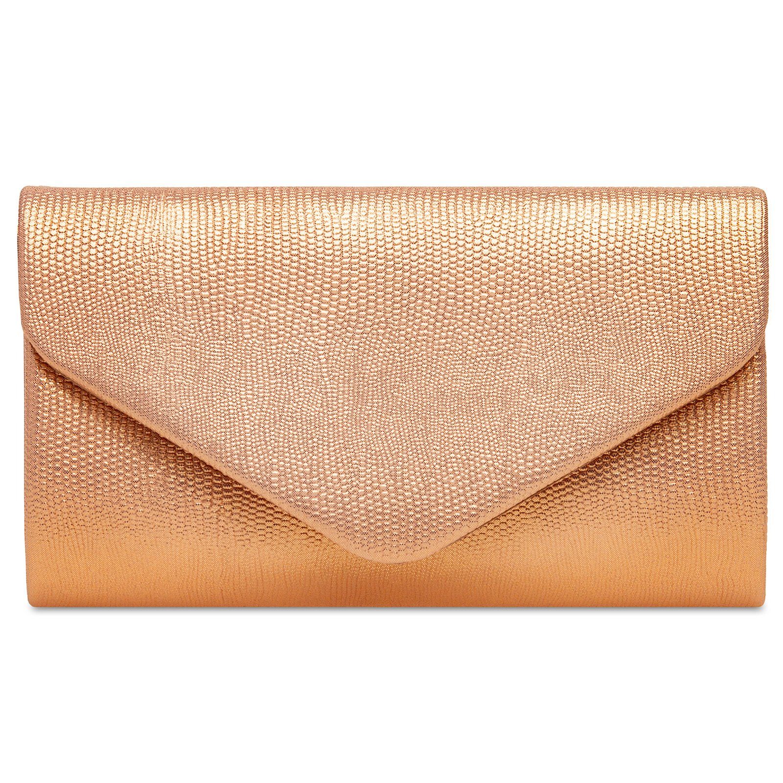 Caspar Clutch TA521 kleine elegante Snake günstig online kaufen