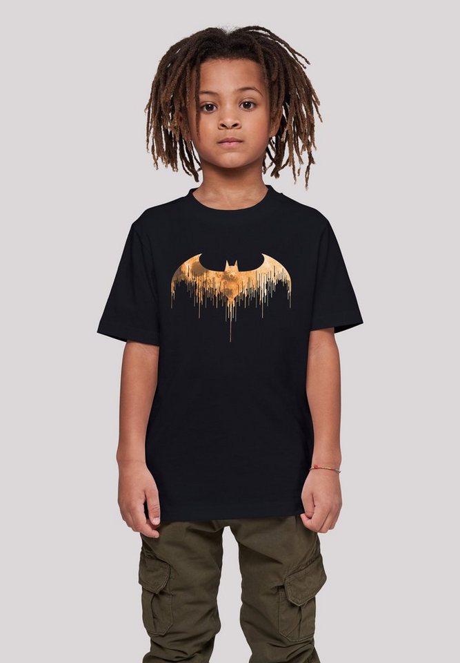 F4NT4STIC T-Shirt DC Comics Batman Arkham Knight Halloween Moon Logo Unisex  Kinder,Premium Merch,Jungen,Mädchen,Bedruckt