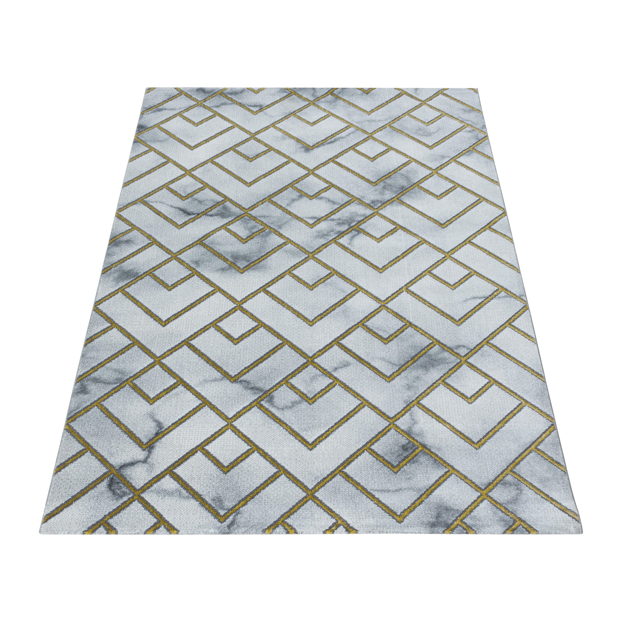 Carpettex Designteppich Marmor Design, Läufer, Höhe: günstig online kaufen
