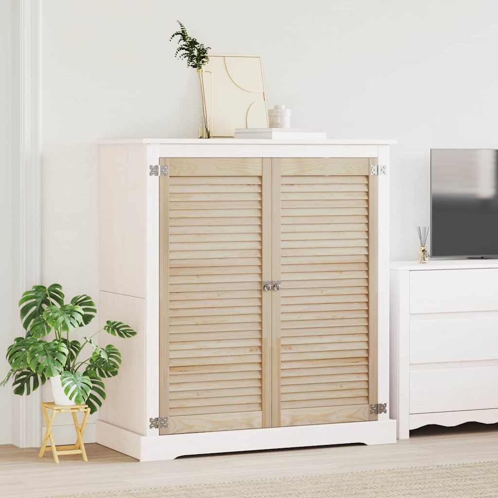 vidaXL Schranktür Schranktür mit Tür 2 Stk. Natur 49,5 x 2,1 x 110 cm (2 St)