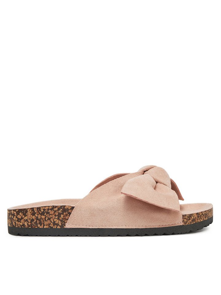 DeeZee Deezee Damen Flip-Flops Pink EA998-1 Badepantolette