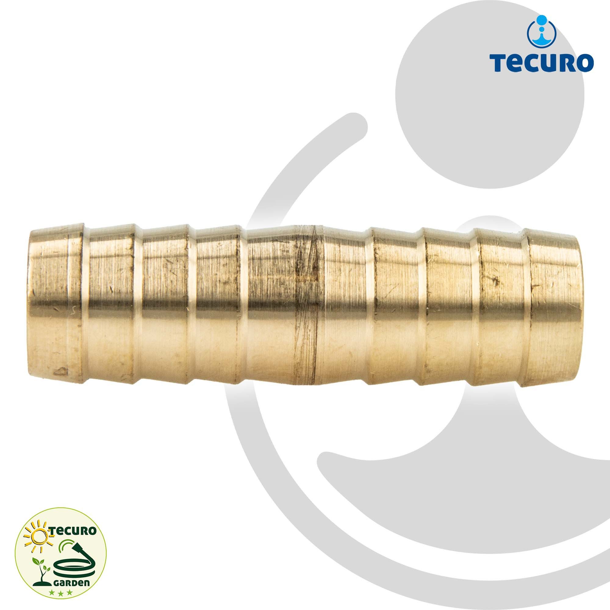 tecuro Schlauchverbinder Reparatur - Röhrchen/Schlauchverbinder, verschiedene Größen