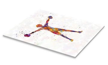 Posterlounge Acrylglasbild nobelart, Hanteltraining XII, Fitnessraum Illustration
