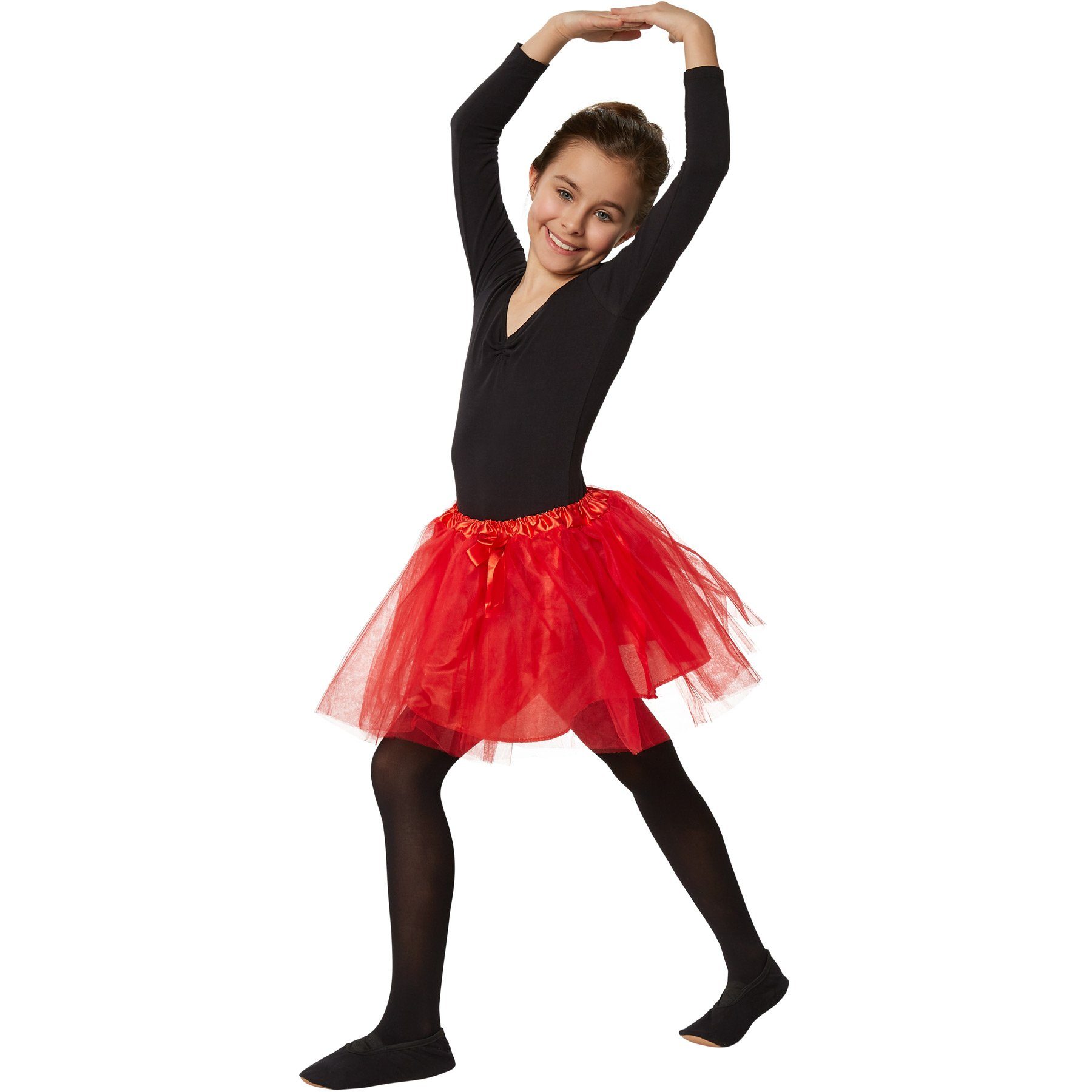 dressforfun Tüllrock Kinder Tutu rot