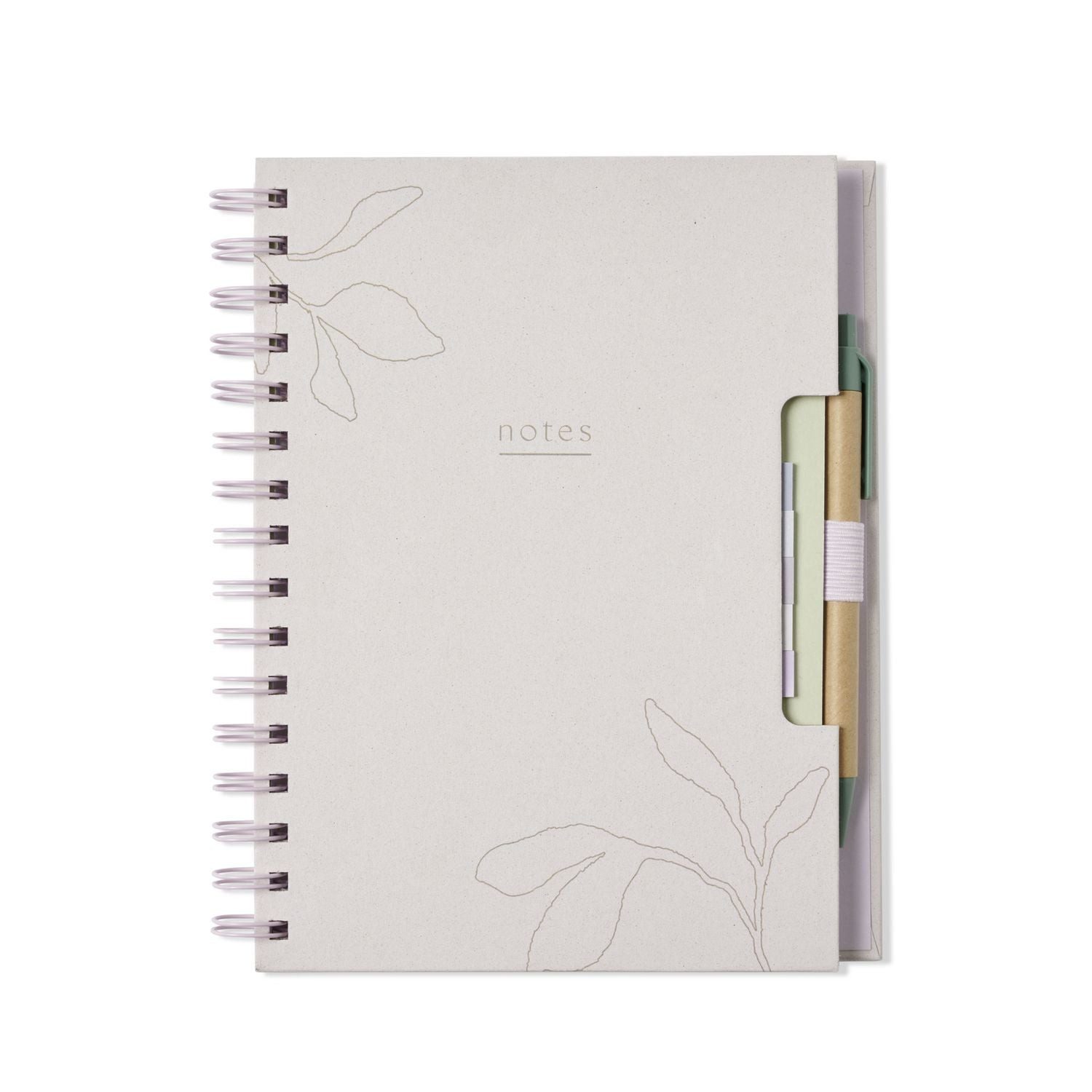 Briefpapier Notebook Set 21x15cm, Traube, liniert