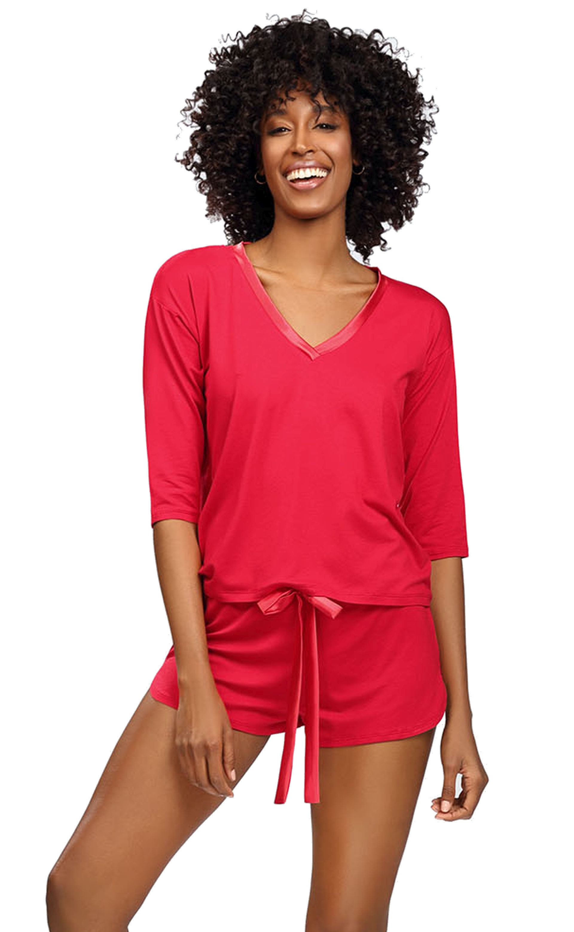 DKaren Pyjama Damen Schlafanzug Kurz Shorty günstig online kaufen