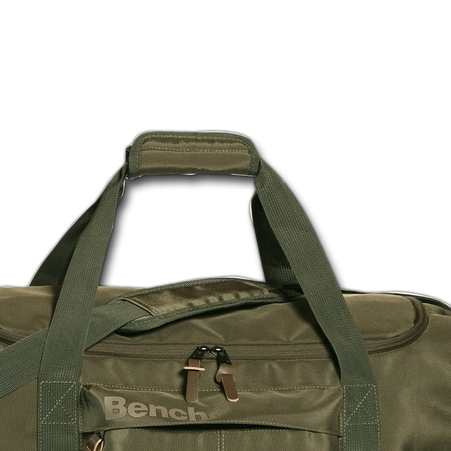 Bench. Sporttasche Bench Reisetasche Sporttasche Nylon (Reisetasche), Herren, Damen, Jugend Reisetasche, Sporttasche Nylon, olivgrün 60cm