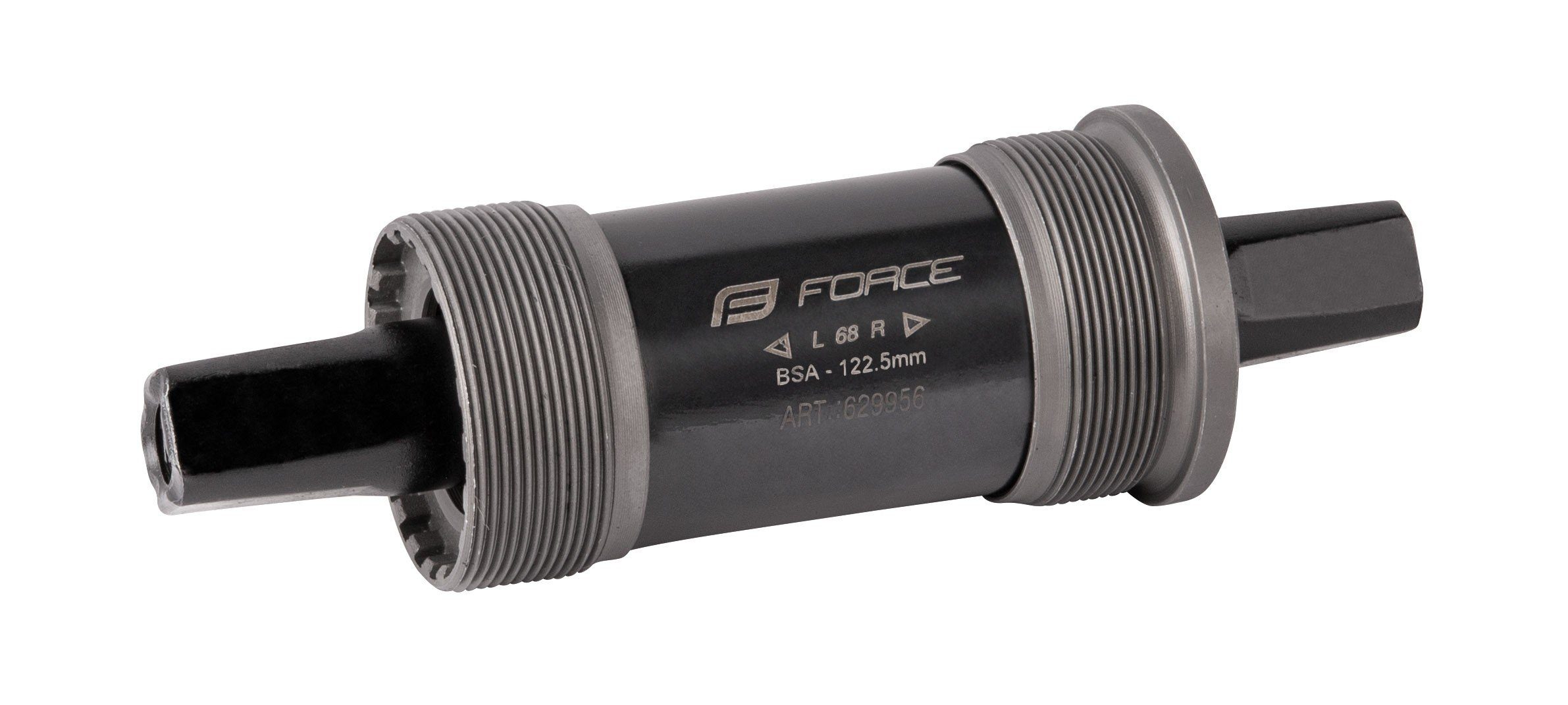 FORCE Fahrradkurbel Tretlager FORCE ECO 122,5 BSA Fe Schalen+Fe Körper