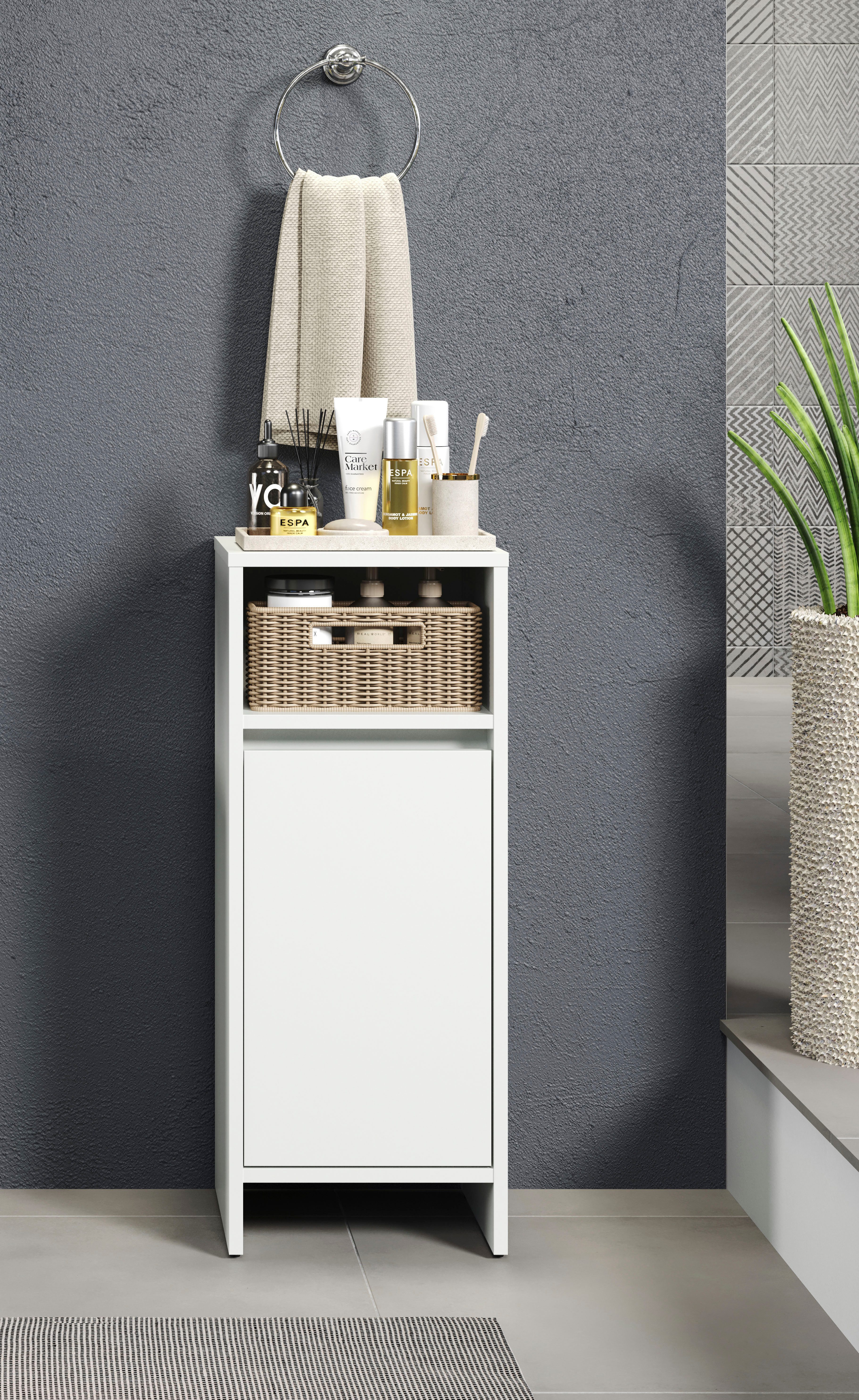 INOSIGN Midischrank "Banta" 1 Stk. tlg. Badkommode mit 2-farbiger Blende in günstig online kaufen