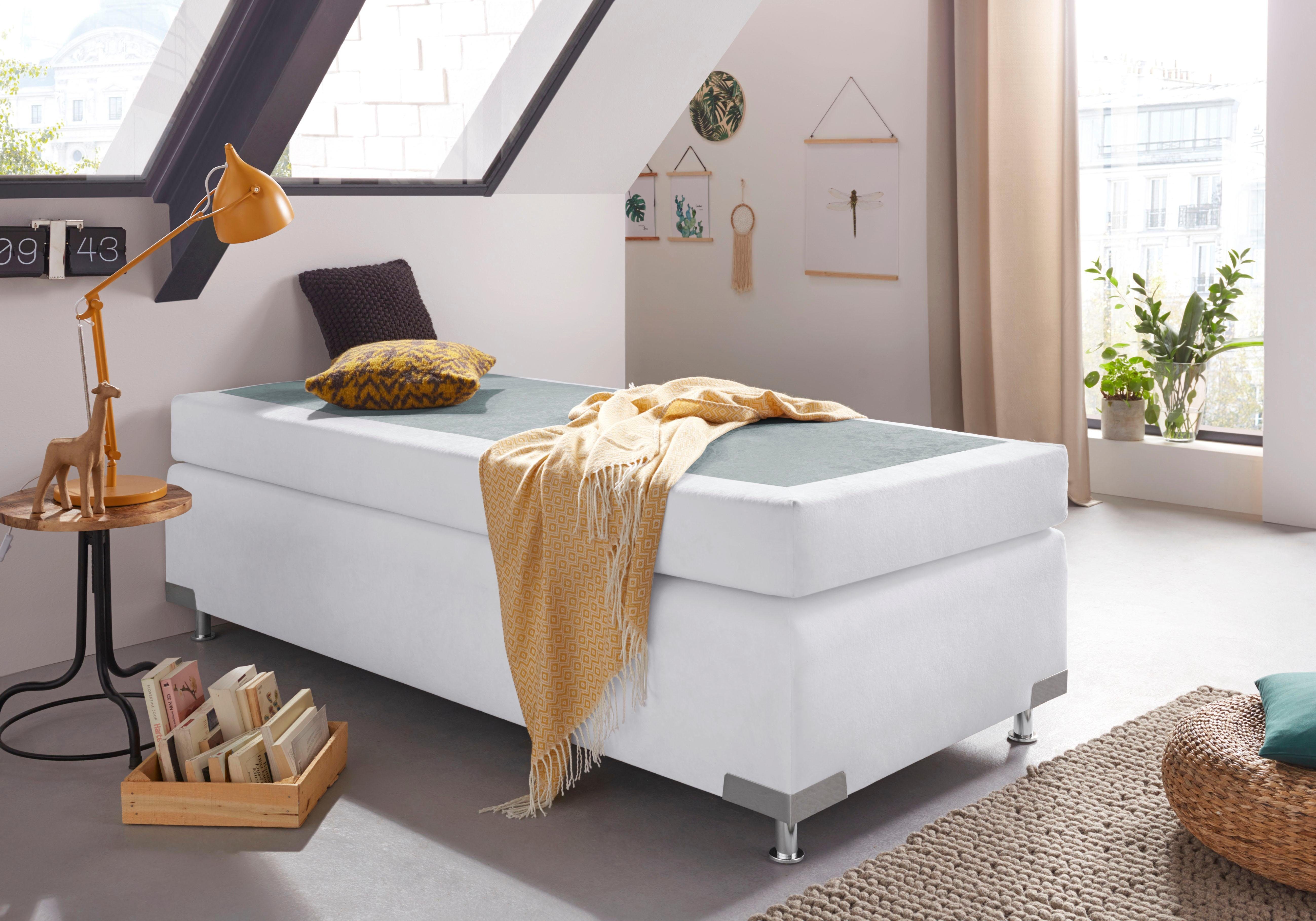 Westfalia Schlafkomfort Boxspringbett Holland, ohne Kopfteil, günstig online kaufen