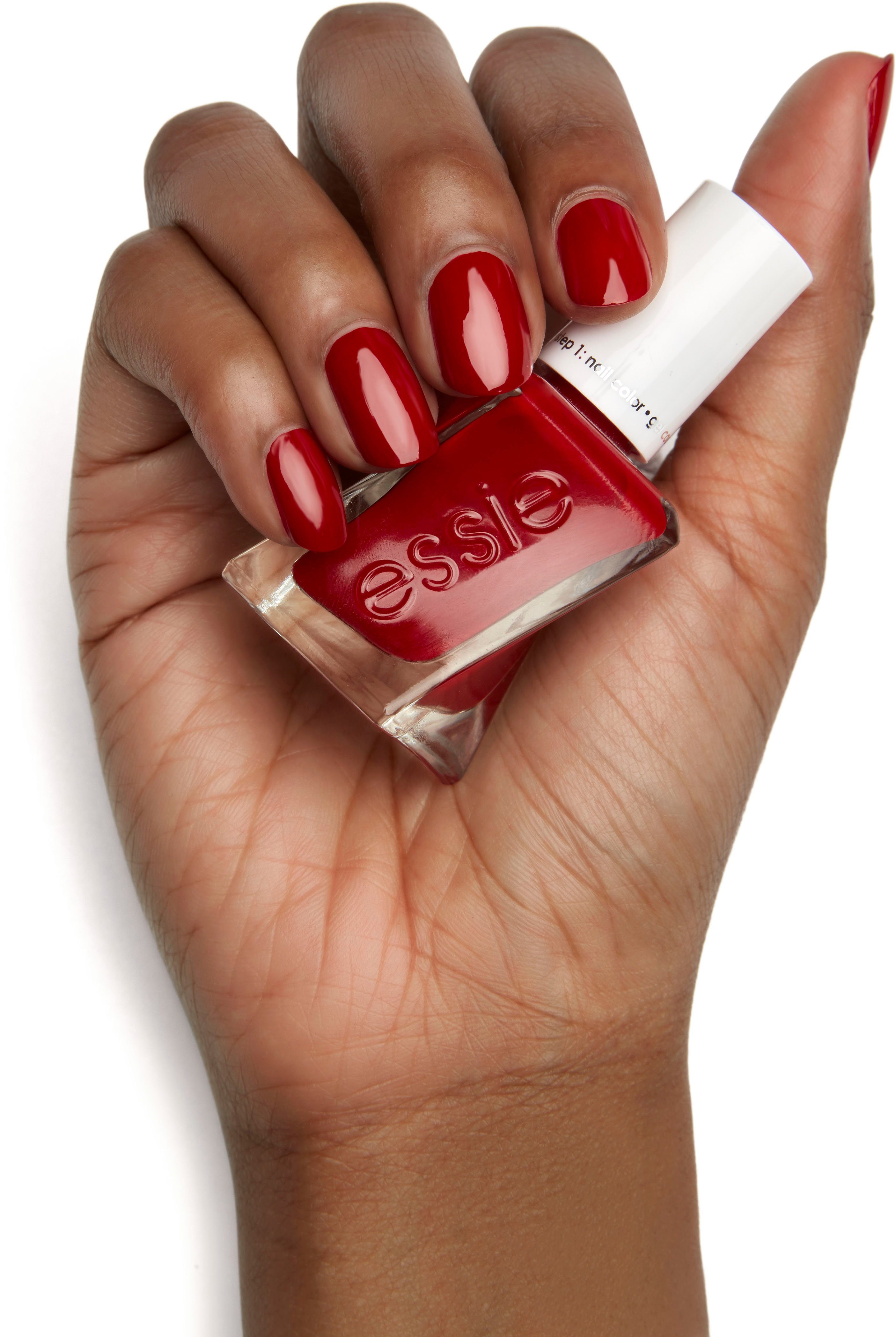 bubbles Gel-Nagellack Nr. only essie Couture Rot Gel 345
