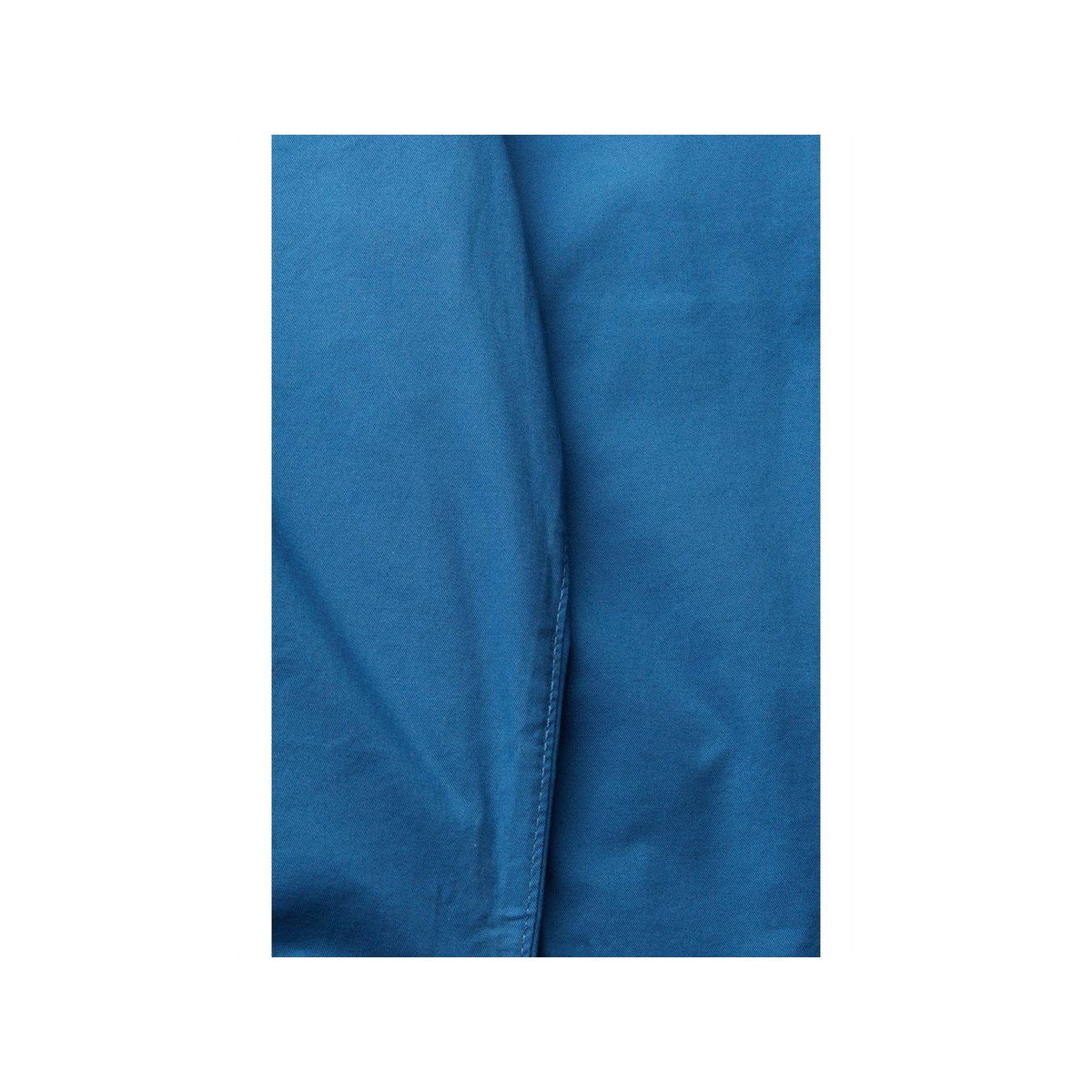blau Esprit (1-tlg) Stoffhose