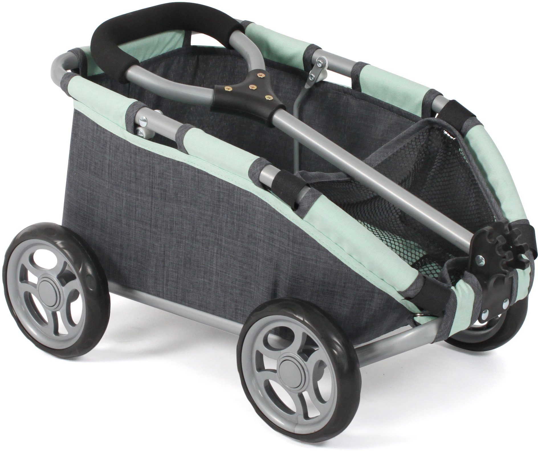 CHIC2000 Puppen Ziehwagen Skipper, Jeans Grey-Mint günstig online kaufen