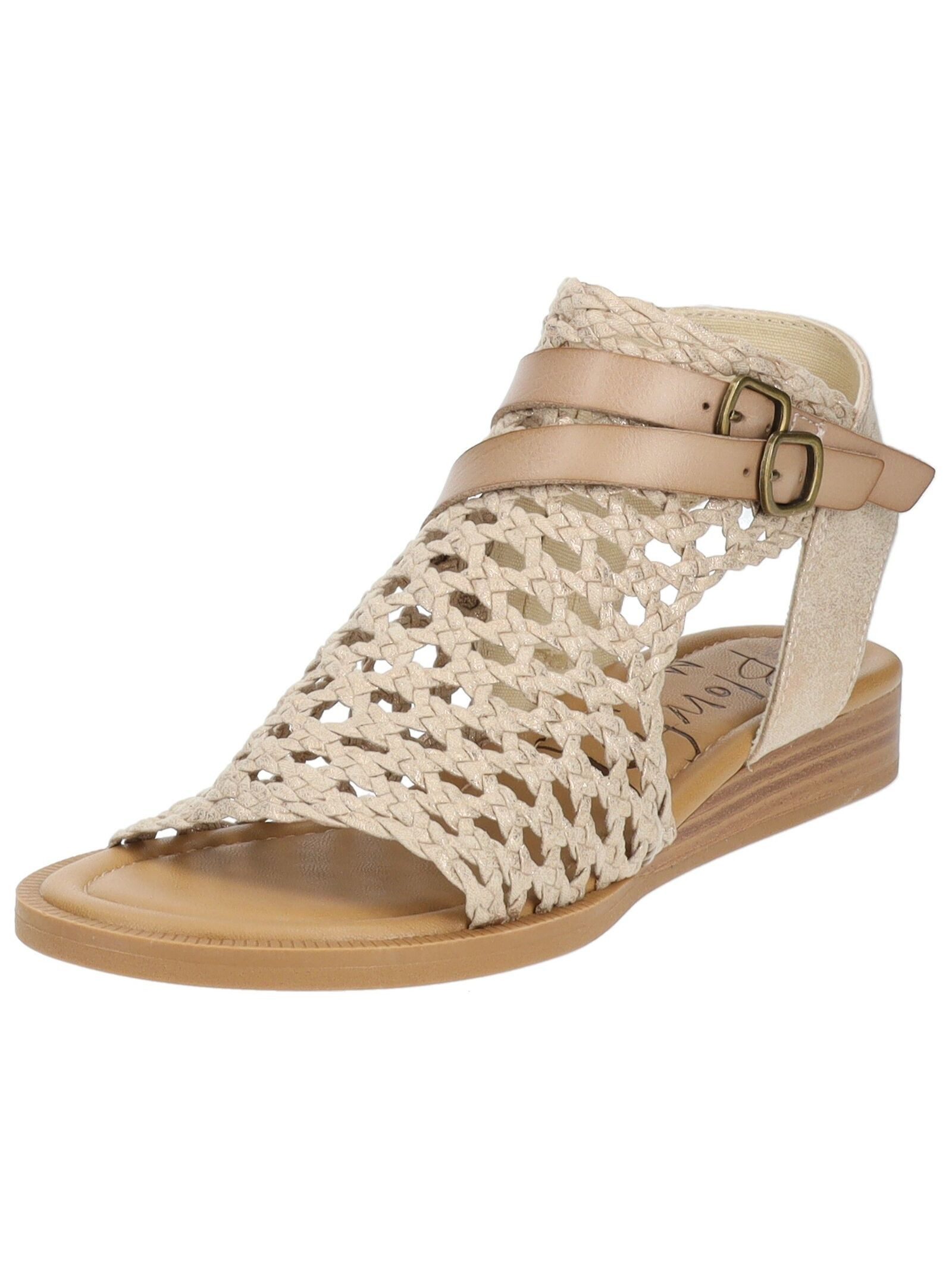 Blowfish Sandalen Lederimitat/Textil . Keilsandalette