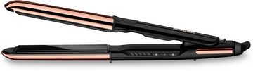 BaByliss Glätteisen ST482E Straight & Curl Brilliance Titan-Beschichtung, 2-in-1 Glätteisen