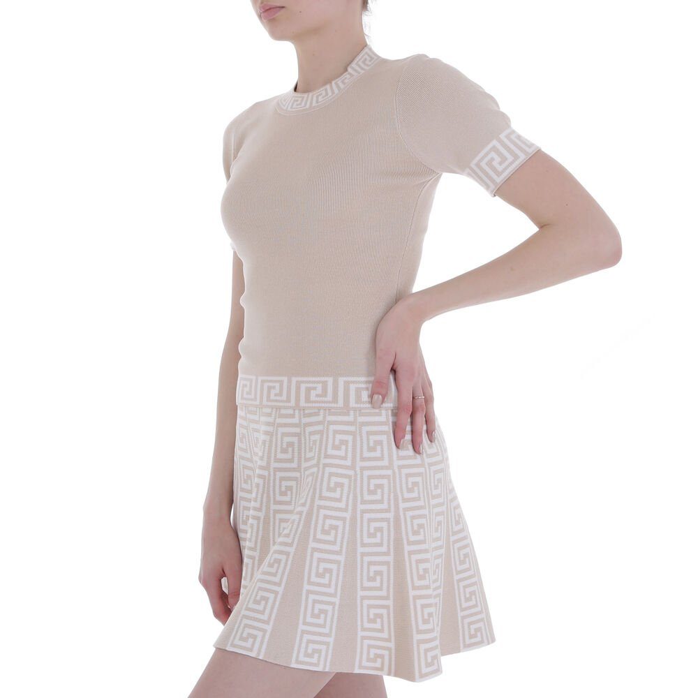 Ital-Design Cocktailkleid Damen Freizeit Ornamente Stretch günstig online kaufen